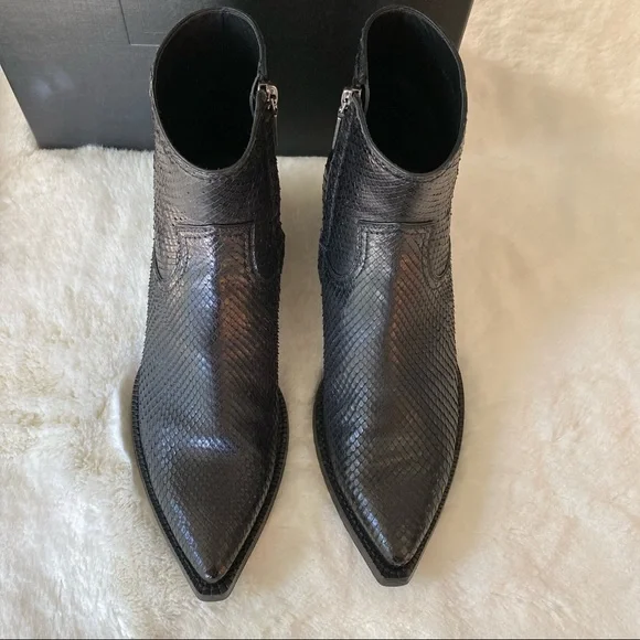 Saint Laurent Python Boots